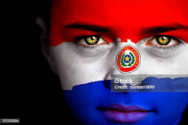 Paraguayische Jungen Stockfoto und mehr Bilder von Aufregung - Aufregung, Bemaltes Gesicht, Bühnenschminke