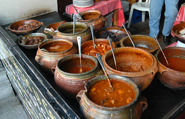 Guatemalan Chilis stock photo