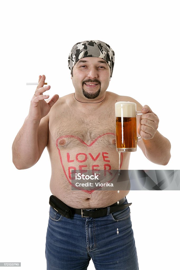 Uwielbiam piwo!!! - Zbiór zdjęć royalty-free (Nerd)