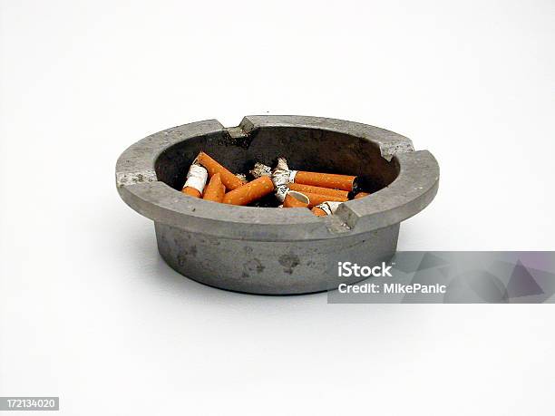 Ashtray 03 Stock Photo - Download Image Now - Ash, Ashtray, Cigarette