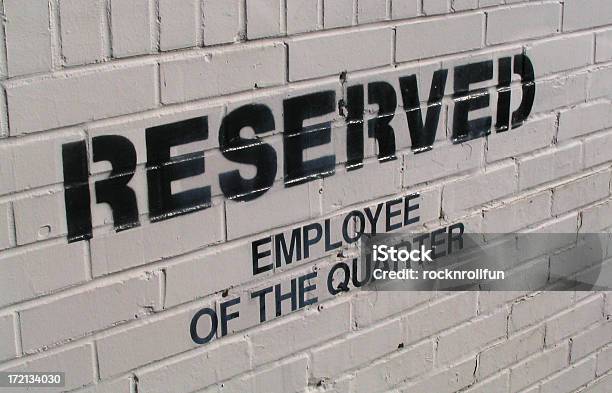 Reserved Stock Photo - Download Image Now - Black Color, Brick, Business