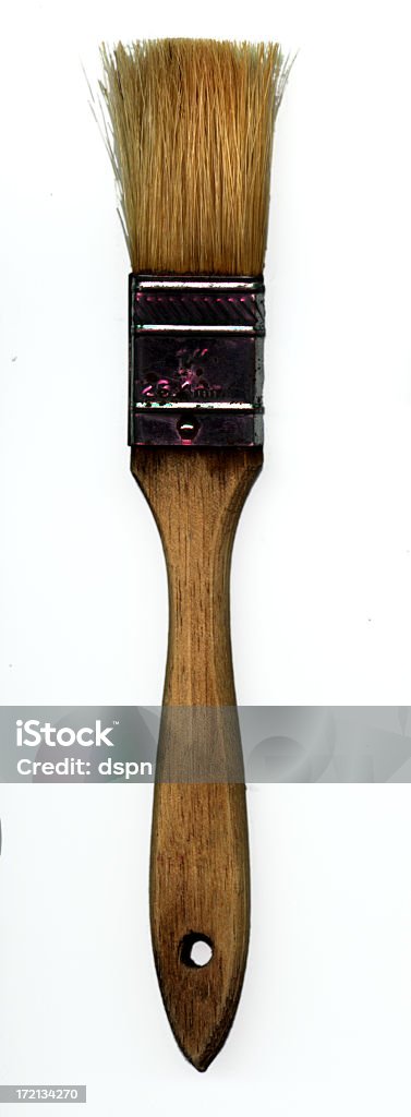 Pastel de cepillo - Foto de stock de Blanco - Color libre de derechos