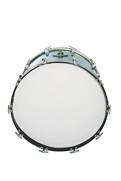 bass drum An isolated bass drum from a drum kit bass drum photos stock pictures, royalty-free photos & images