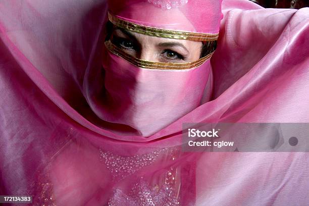 Dançarina Da Dança Do Ventre Wih Véu - Fotografias de stock e mais imagens de Marrocos - Marrocos, Raparigas, Bailarina