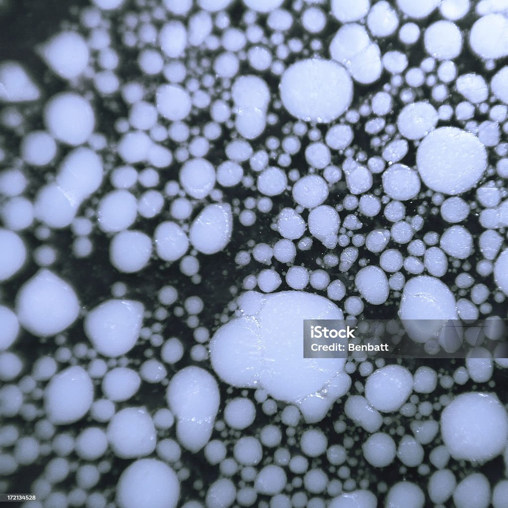 Abstract Fat floating on gravey Blob Stock Photo