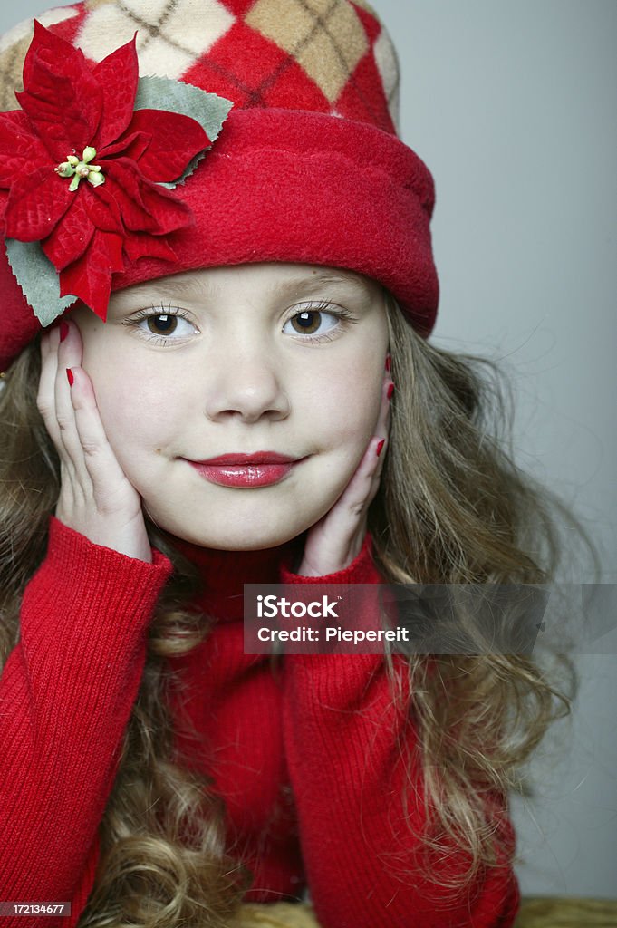 Wakacje dziewczynka 0002 - Zbiór zdjęć royalty-free (Boże Narodzenie)