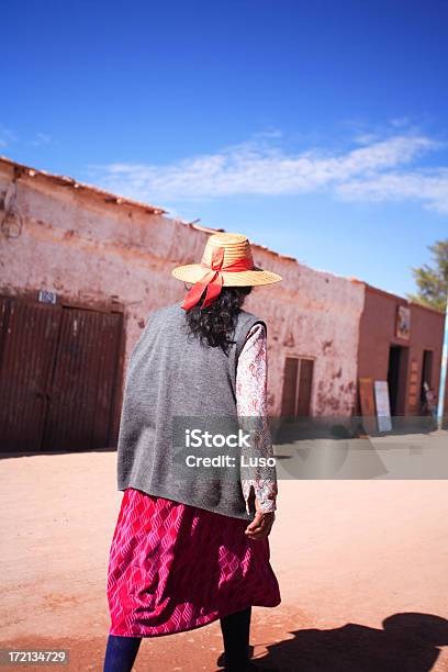 Photo libre de droit de Street À San Pedro De Atacama Chili banque d'images et plus d'images libres de droit de Désert d'Atacama - Désert d'Atacama, Culture indigène, Chili