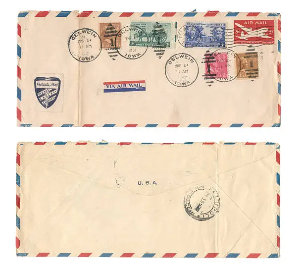 Photo of USA envelope