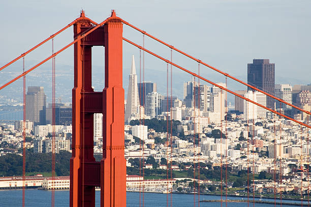 istock Golden Gate Bridge and San Francisco 172140651