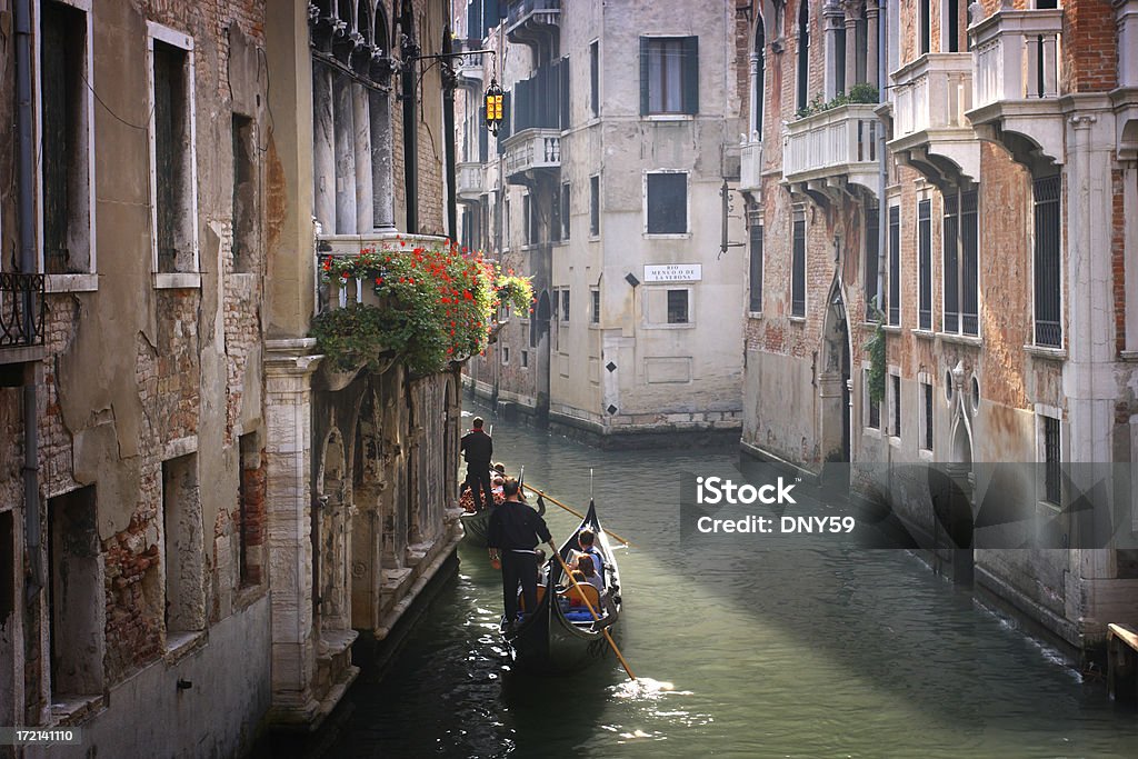 Kanałach Wenecji - Zbiór zdjęć royalty-free (Canal Grande - Wenecja)