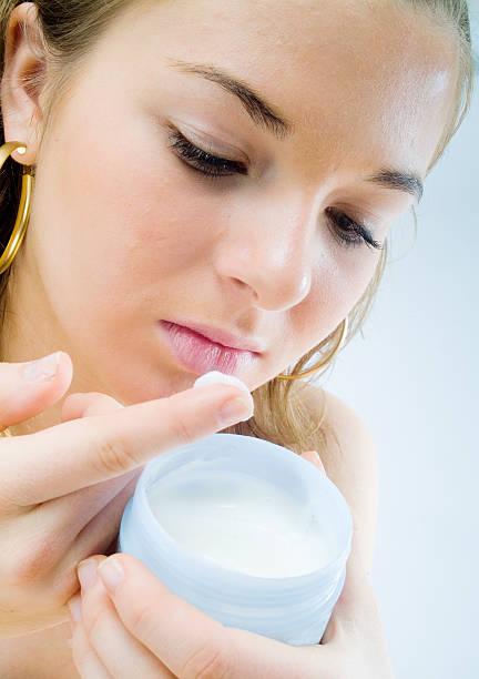 istock a women smelling ointment for aromatherapy 172141399