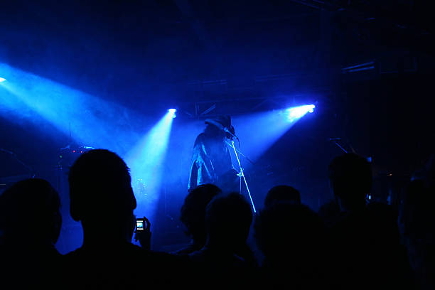 istock Cowboy guitarist on stage 172141662