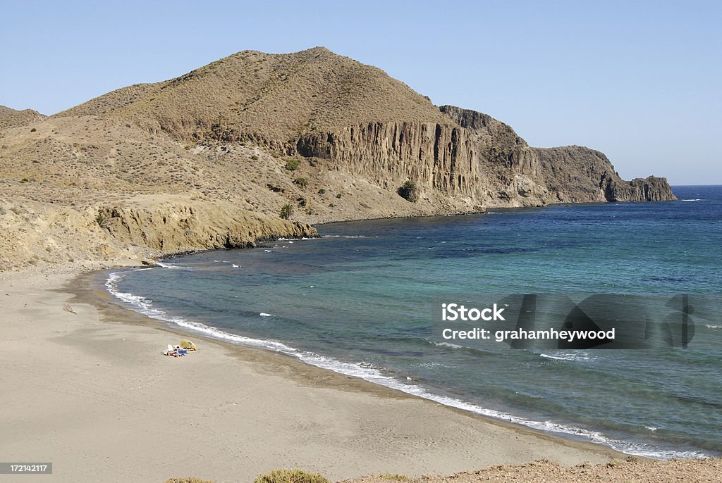 Spiaggia di la Isleta - Foto stock royalty-free di Provincia di Almería