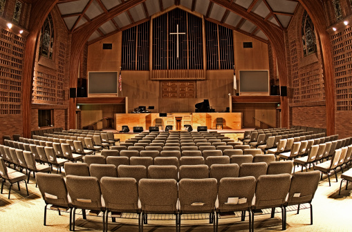 Interior View of a Church*High Dynamic Range Image*