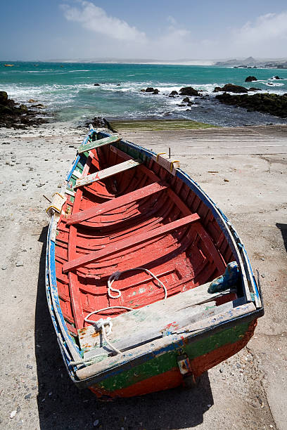 istock Boat at Punta de Choros, Chile 172142442