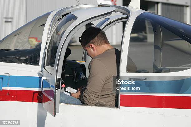 Pilot After Fight Stock Photo - Download Image Now - Airplane Hangar, Military Private, Pilot