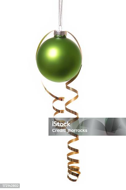 Green Silver And Gold Stock Photo - Download Image Now - Bright, Christmas, Christmas Decoration