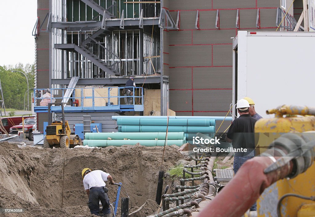 Baustelle - Lizenzfrei Arbeiten Stock-Foto