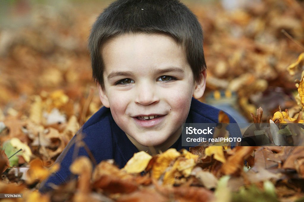 Otoño retrato - Foto de stock de 2-3 años libre de derechos