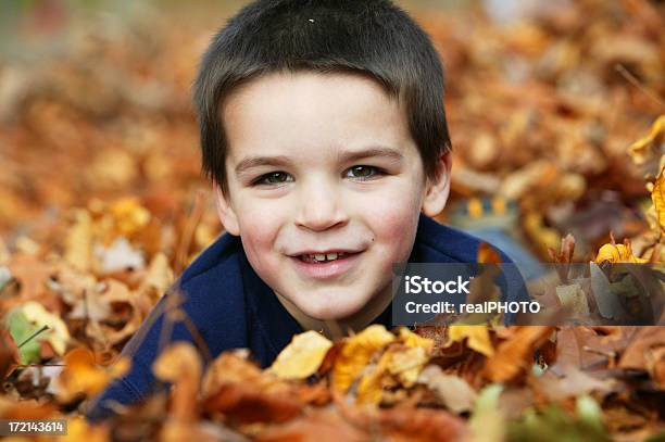 Otoño Retrato Foto de stock y más banco de imágenes de 2-3 años - 2-3 años, Aire libre, Alegre