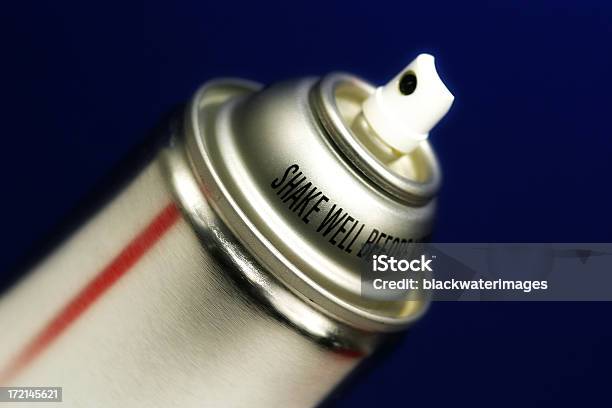 Spray Can Stock Photo - Download Image Now - Aerosol Can, Aluminum, Black Color