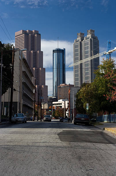 El centro de la ciudad de Atlanta - foto de stock