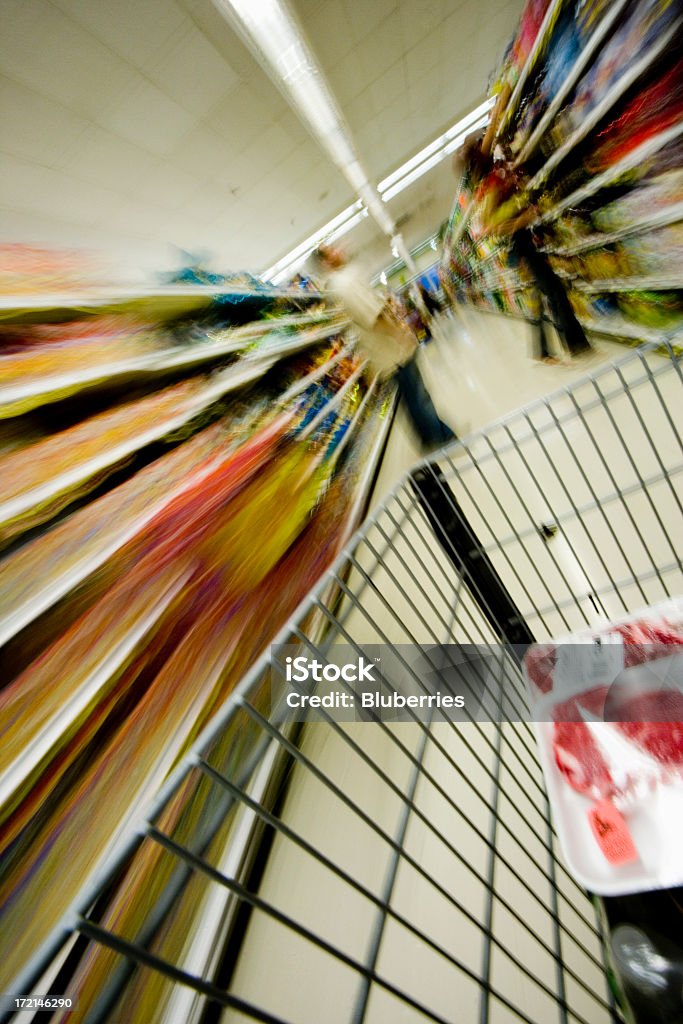 Cesta de compras - Foto de stock de Actividad libre de derechos