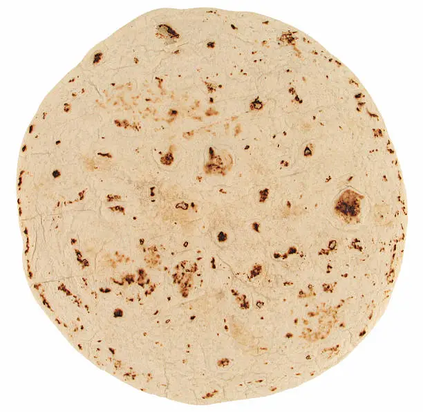 Photo of Tortilla (with clipping path)