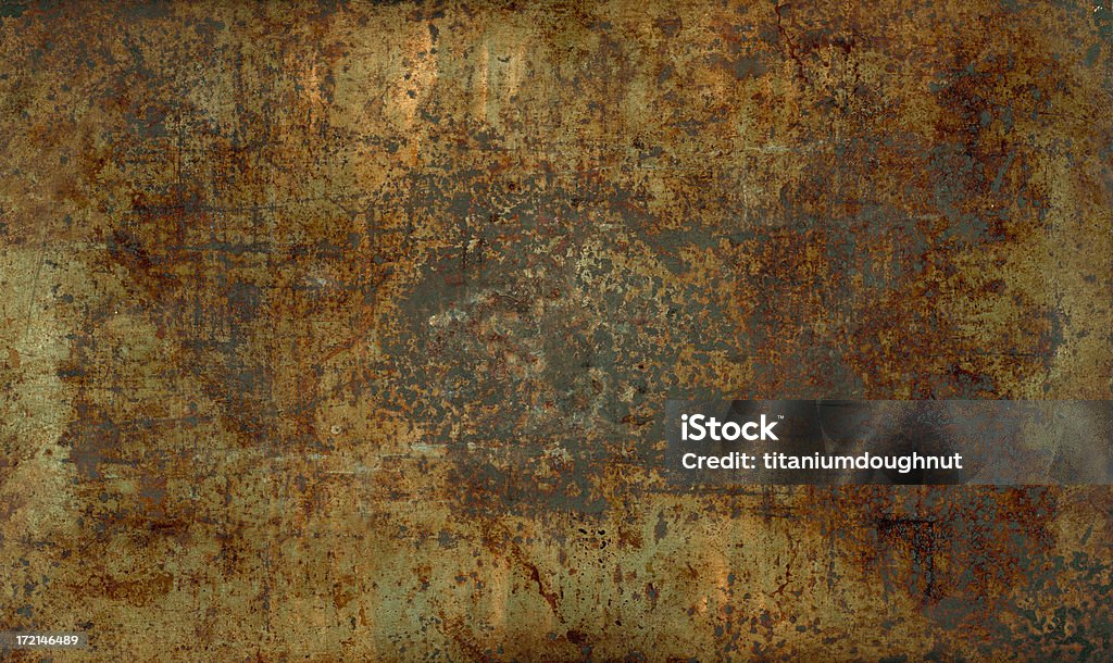 Rusty Walzblech; hohe Auflösung 9.6mp - Lizenzfrei Alt Stock-Foto