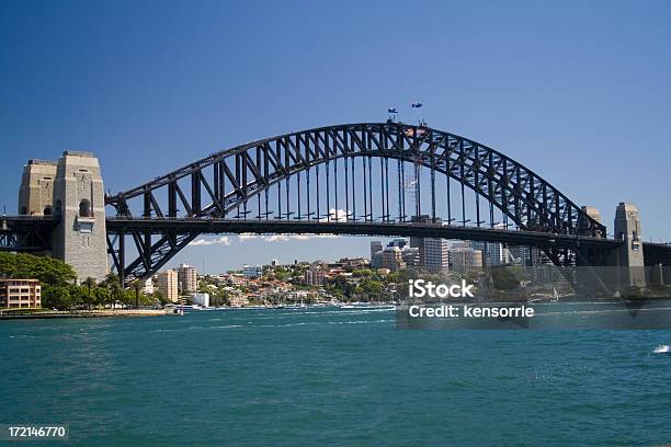 Photo libre de droit de Pont Harbour Bridge De Sydney En Australie banque d'images et plus d'images libres de droit de Australie - Australie, Capitales internationales, Destination de voyage