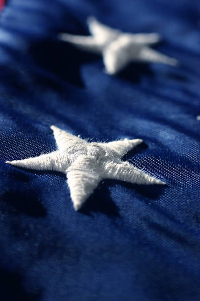 istock closeup of star on flag 172146846