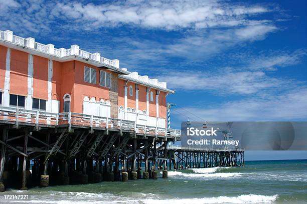 Daytona Beach Pier Stockfoto und mehr Bilder von Daytona Beach - Daytona Beach, Anlegestelle, Wasserrand