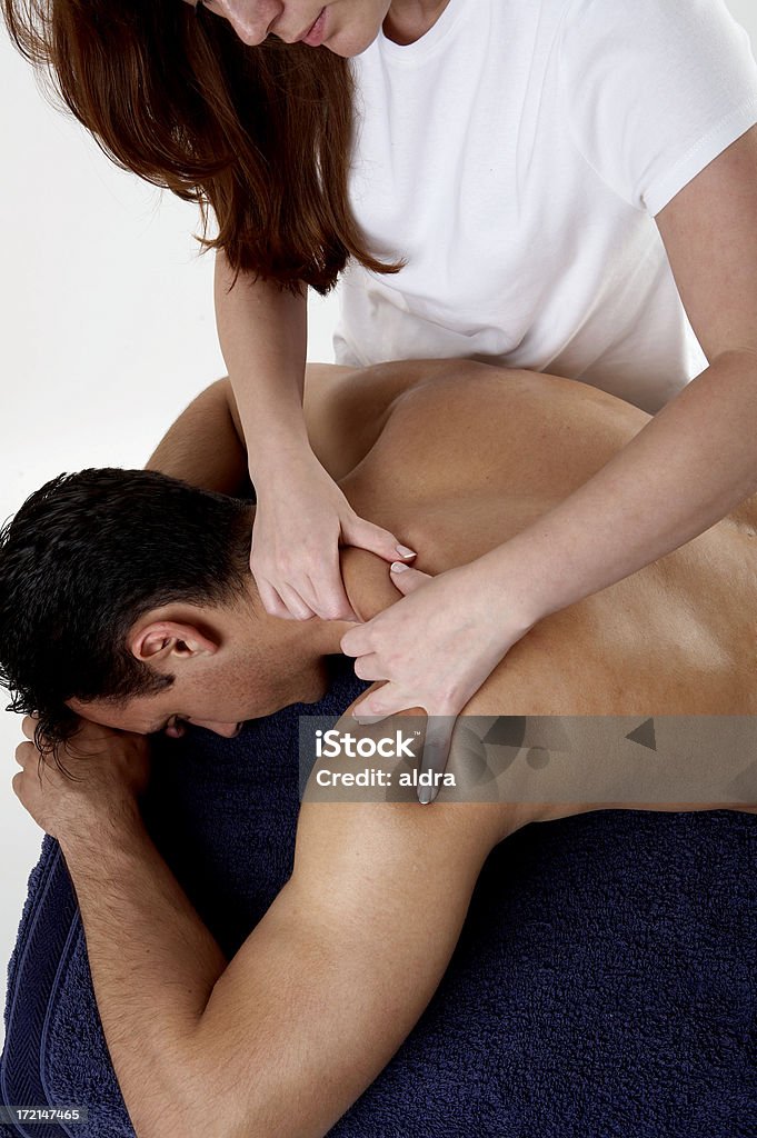 Massaggio - Foto stock royalty-free di Accudire