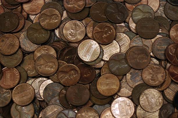 istock Pennies Galore - Pile of Coins 172147524