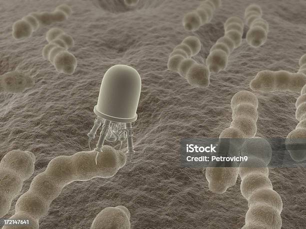 Photo libre de droit de Nanotechnologie banque d'images et plus d'images libres de droit de Bactérie - Bactérie, Beauté, Biologie