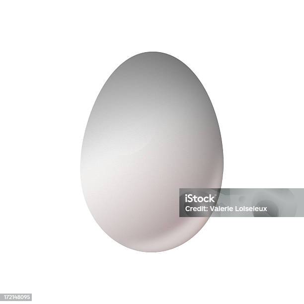 Jajko - zdjęcia stockowe i więcej obrazów Bez ludzi - Bez ludzi, Białe tło, Biały