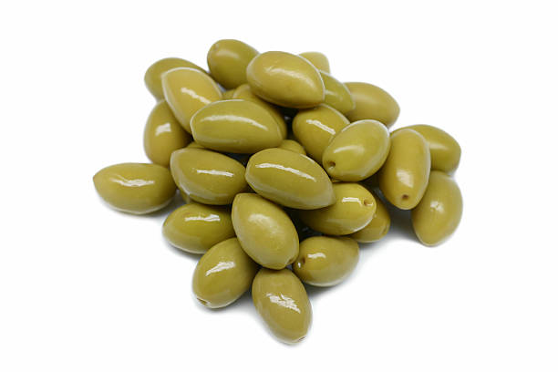 istock green Picholine olives 172148374