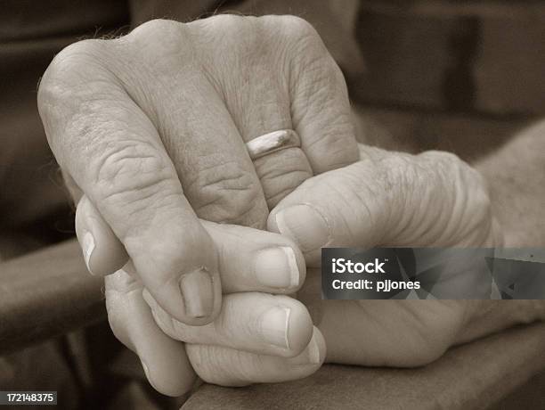 Old Hands Stock Photo - Download Image Now - Anxiety, Butterflies in the Stomach, Gratitude