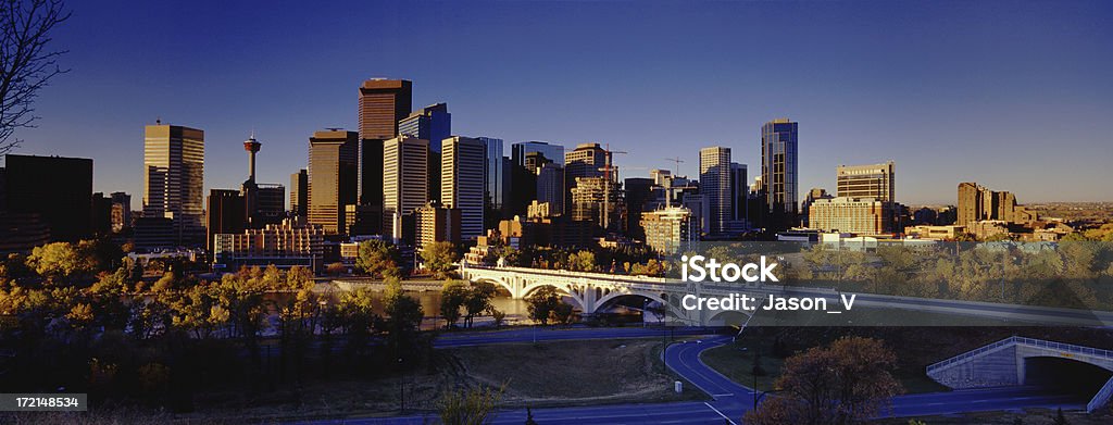 Horizonte de Calgary - Foto de stock de Estampida de Calgary libre de derechos