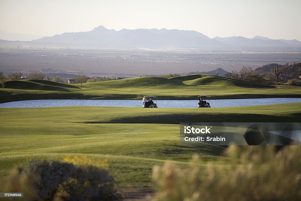 Szorstki dzień na polu golfowym - Zbiór zdjęć royalty-free (Stan Arizona)