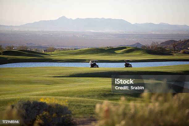 Foto de Dia Agitado No Campo e mais fotos de stock de Arizona - Arizona, Golfe, Cacto