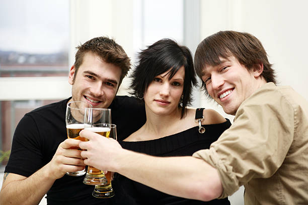 istock Young adult drinking beer 172148583