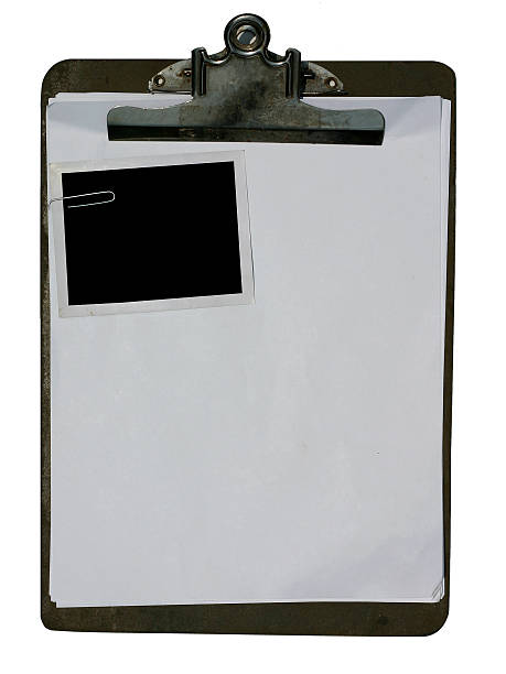 istock Clipboard with Blank Paper and Photo 172148645