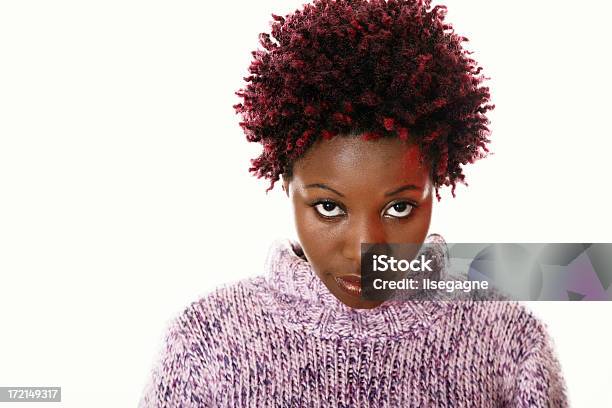 Woman Portrait Stock Photo - Download Image Now - Dyed Red Hair, Redhead, African-American Ethnicity