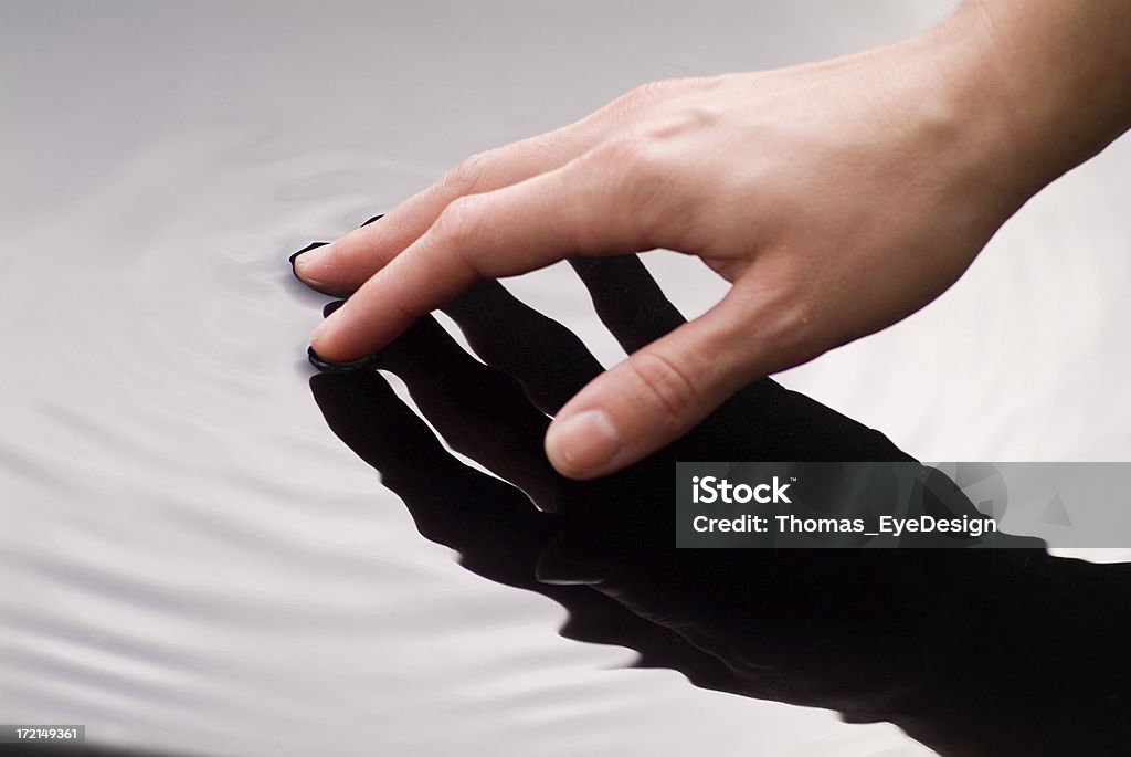 Serie mano con agua - Foto de stock de Agua libre de derechos