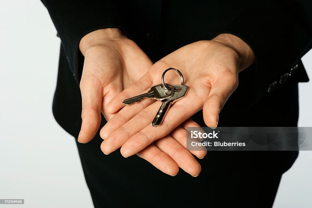 Zwei Schlüssel - Lizenzfrei Eigenheim Stock-Foto