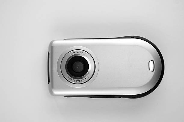 istock birds eye view of a mobile phone with a camera 172149706