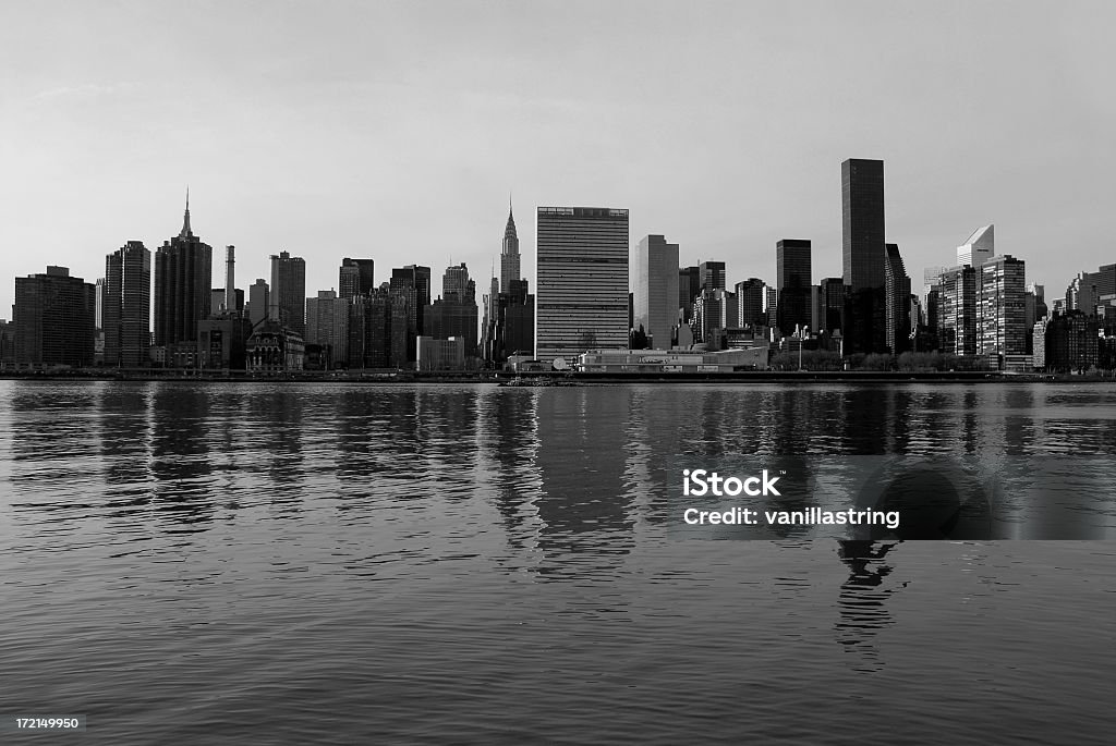 Manhattan Skyline - Royalty-free Alto - Descrição Física Foto de stock