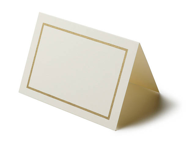 ブランクカード - greeting card reserved sign blank thank you ストックフォトと画像