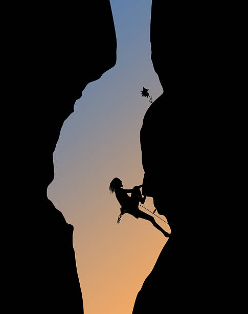 닿다 에델바이스 - climbing mountain climbing rock climbing moving up 뉴스 사진 이미지